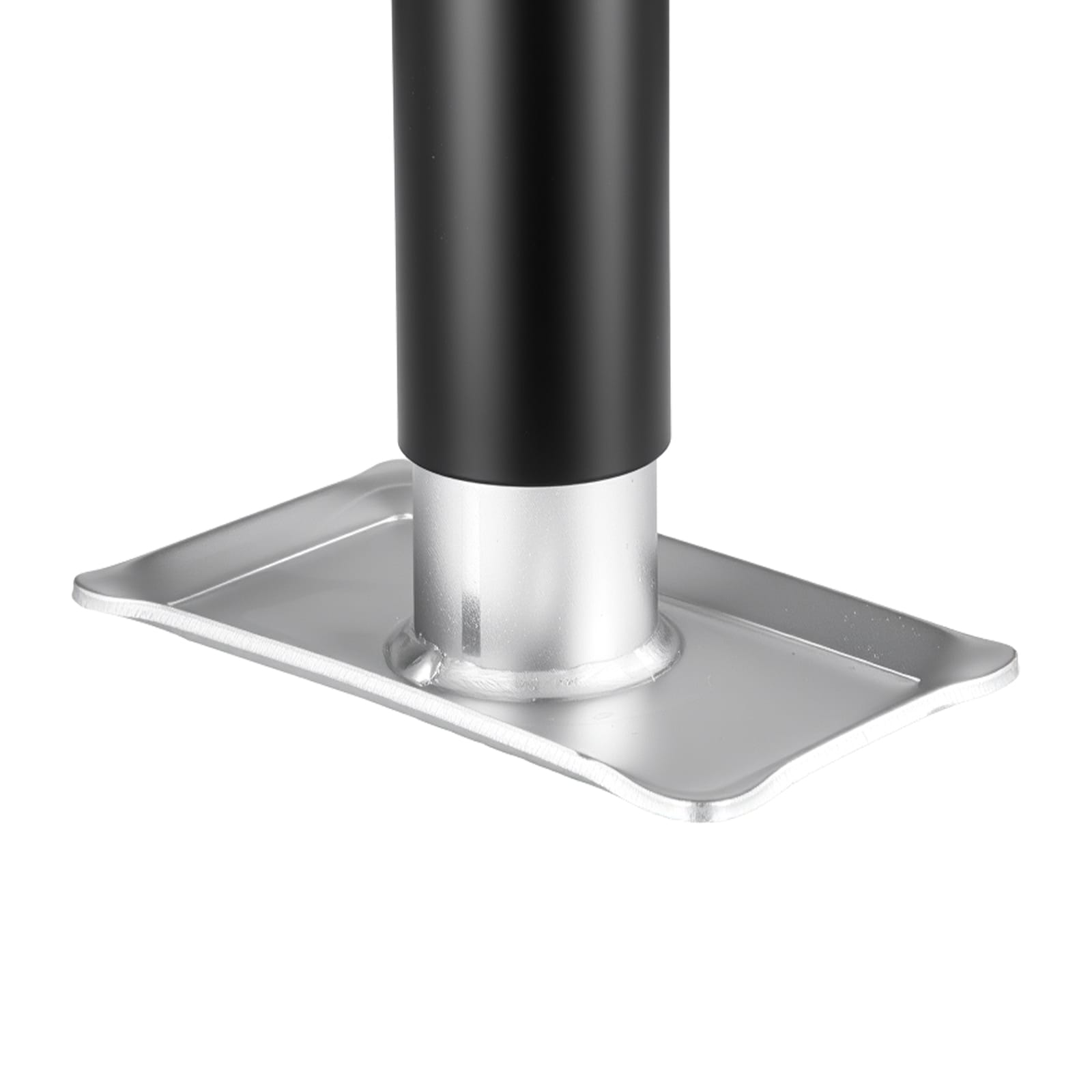 Trailer Jack Weld-on Pipe Mount Swivel Trailer Jack 5000 Lbs 15" Travel_voghion.com
